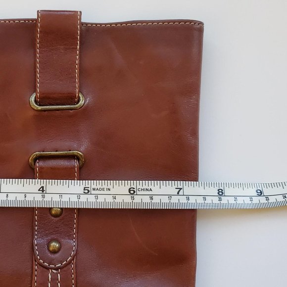 Tall Caramel Leather Boots - Picture 9 of 10